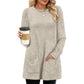 👜 -50 % sur toute la mode femme ! ✨Haut en maille côtelée mi-long confortable pour femme