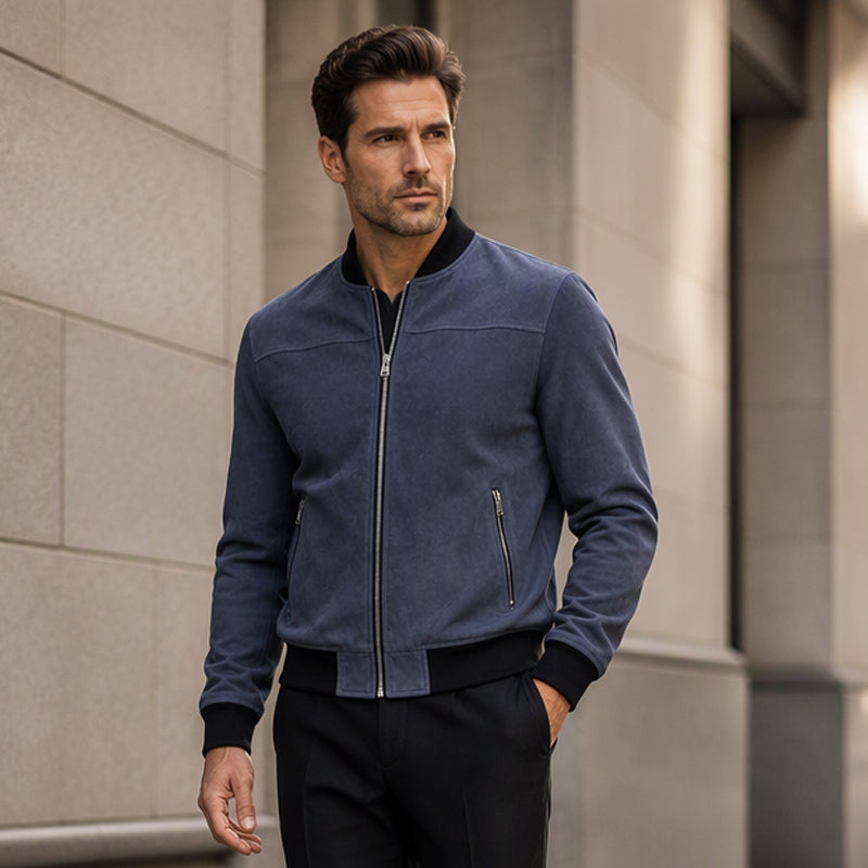 ⏳Liquidation totale⏳Blouson Bomber Décontracté Classique pour Homme