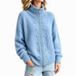 ⏳Liquidation totale⏳Cardigan en tricot à col montant et double boutonnage pour femmes