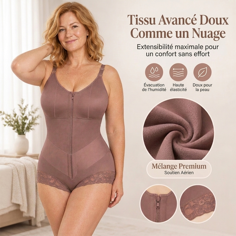 👜 -50 % sur toute la mode femme ! ✨Body couvrant gainant ventre plat pour femme grande taille