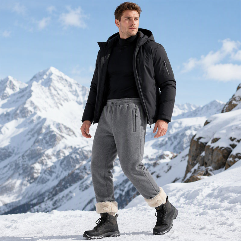⏳Liquidation totale⏳Pantalon de survêtement chaud d'hiver pour homme