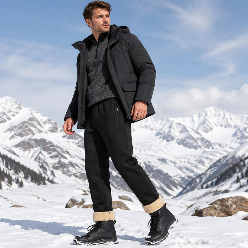 ⏳Liquidation totale⏳Pantalon de survêtement chaud d'hiver pour homme