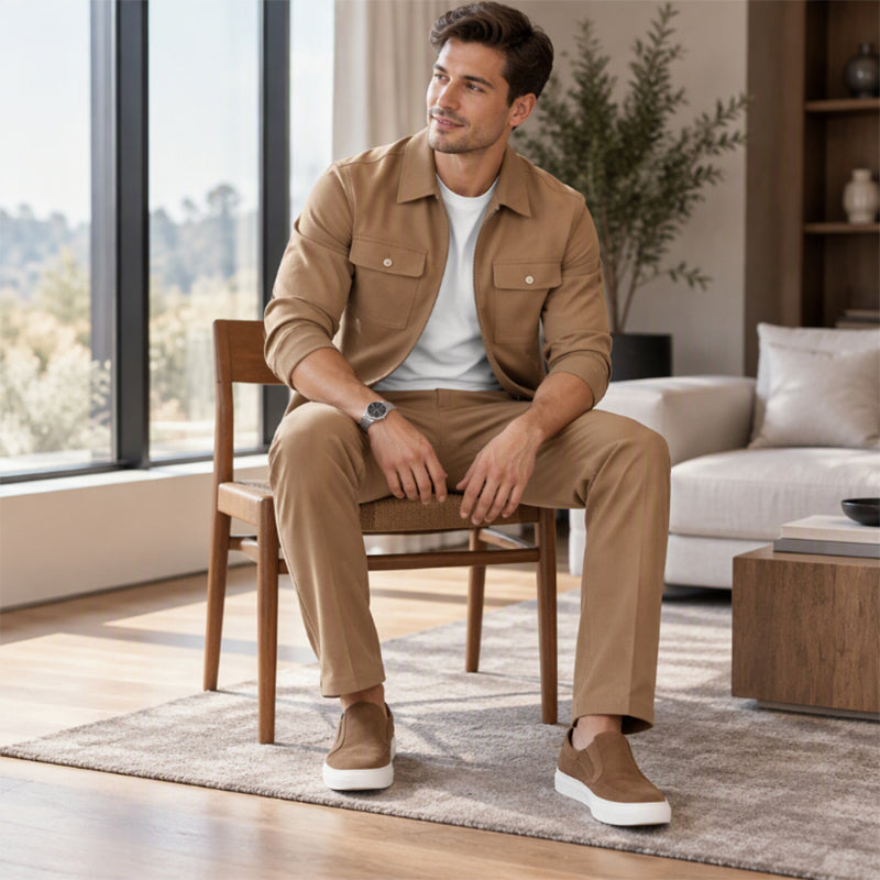 👜 -50 % sur toute la mode femme ! ✨Ensemble veste et pantalon décontractés et stylés pour hommes