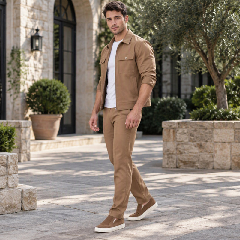 👜 -50 % sur toute la mode femme ! ✨Ensemble veste et pantalon décontractés et stylés pour hommes
