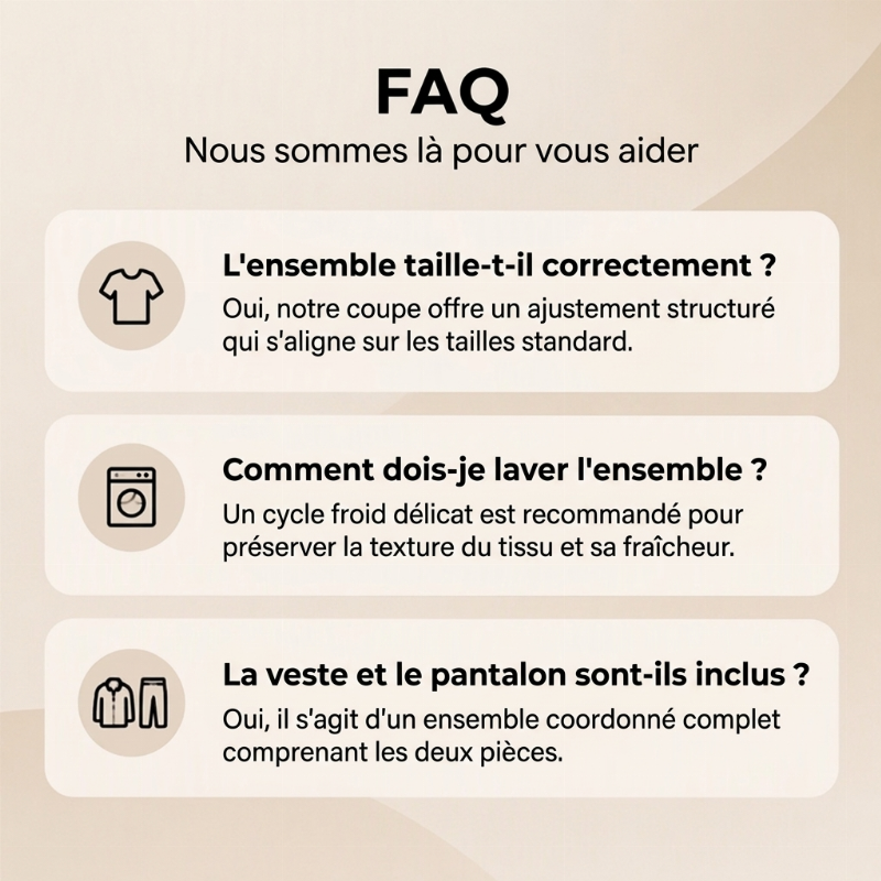 👜 -50 % sur toute la mode femme ! ✨Ensemble veste et pantalon décontractés et stylés pour hommes