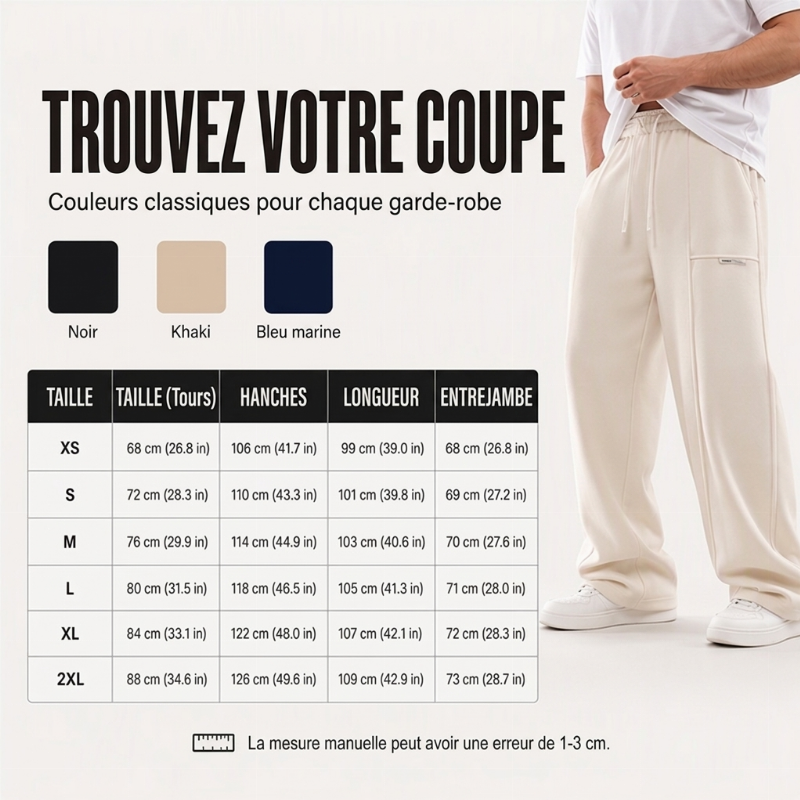 👜 -50 % sur toute la mode femme ! ✨Pantalon de sport ample et décontracté pour homme à jambe large
