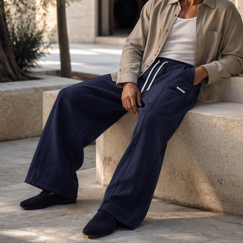 👜 -50 % sur toute la mode femme ! ✨Pantalon de sport ample et décontracté pour homme à jambe large