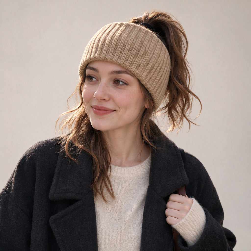 👜 -50 % sur toute la mode femme ! ✨Bandeau de sport large en maille côtelée