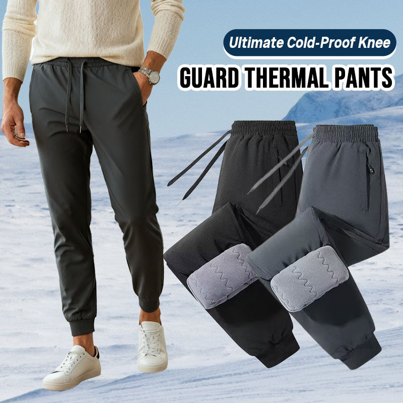 📢📢50% DE RÉDUCTION !!! ✨Pantalon thermique avec genouillères résistant au froid extrême – Restez au chaud pendant les hivers rigoureux