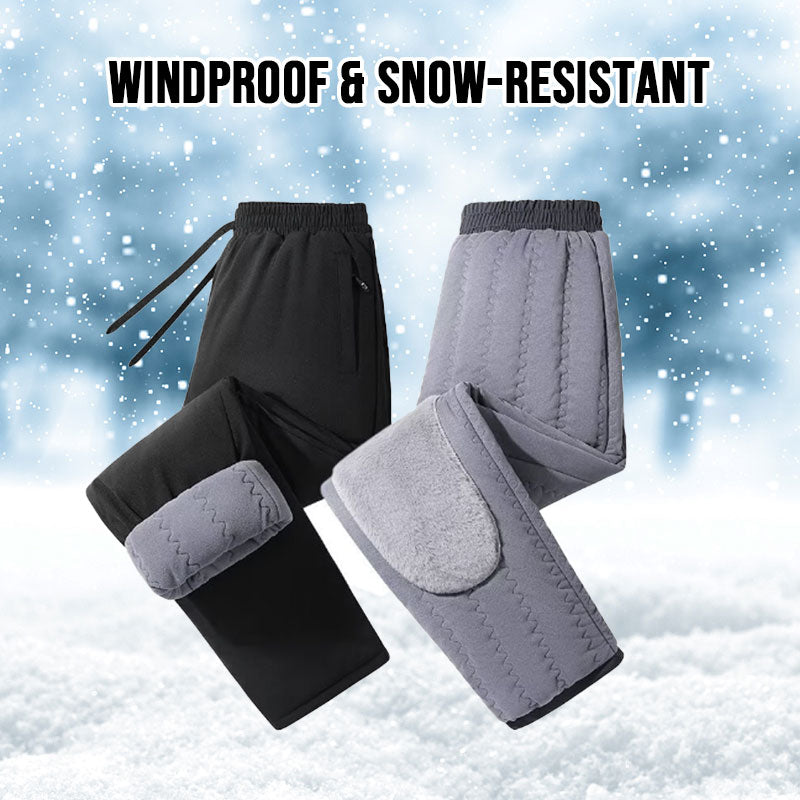 📢📢50% DE RÉDUCTION !!! ✨Pantalon thermique avec genouillères résistant au froid extrême – Restez au chaud pendant les hivers rigoureux