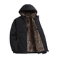 🎁Soldes ! Prix cassés🌍✨Men's Plush-Lined Hooded Winter Jacket