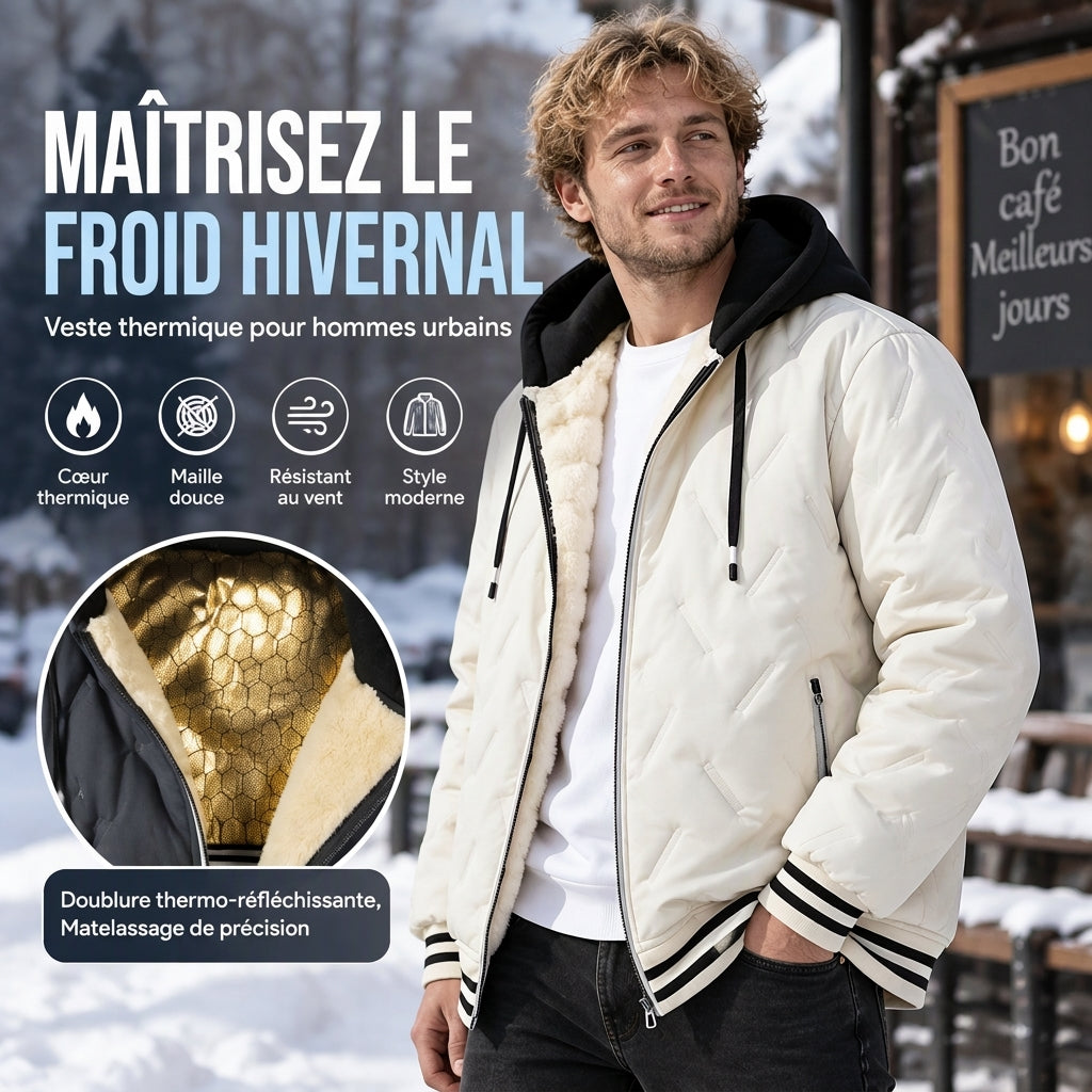 ⏳Liquidation totale⏳Veste à capuche chaude d'hiver pour hommes
