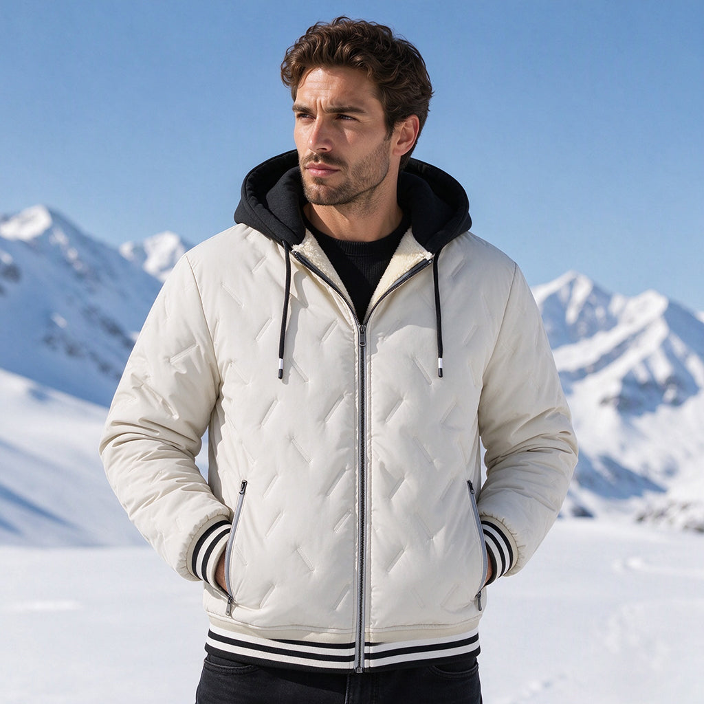 ⏳Liquidation totale⏳Veste à capuche chaude d'hiver pour hommes