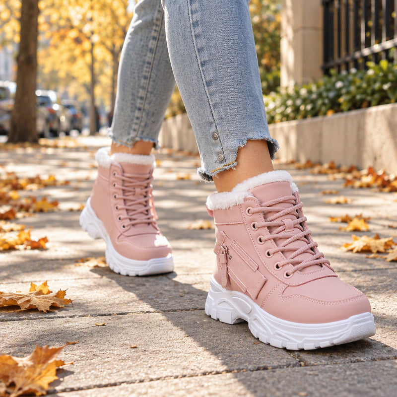 👜 -50 % sur toute la mode femme ! ✨Bottines d'hiver chaudes pour femmes, doublure en peluche
