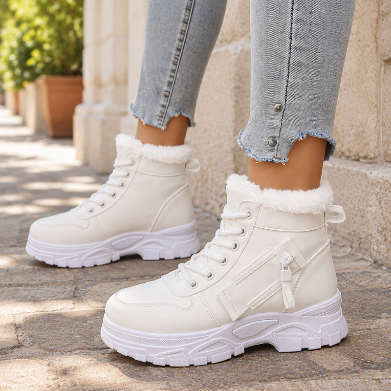 👜 -50 % sur toute la mode femme ! ✨Bottines d'hiver chaudes pour femmes, doublure en peluche