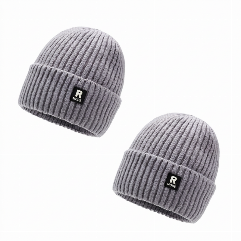 ⏳Liquidation totale⏳Bonnet chaud en maille slouchy pour homme