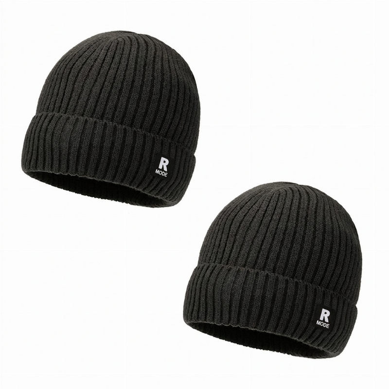 ⏳Liquidation totale⏳Bonnet chaud en maille slouchy pour homme