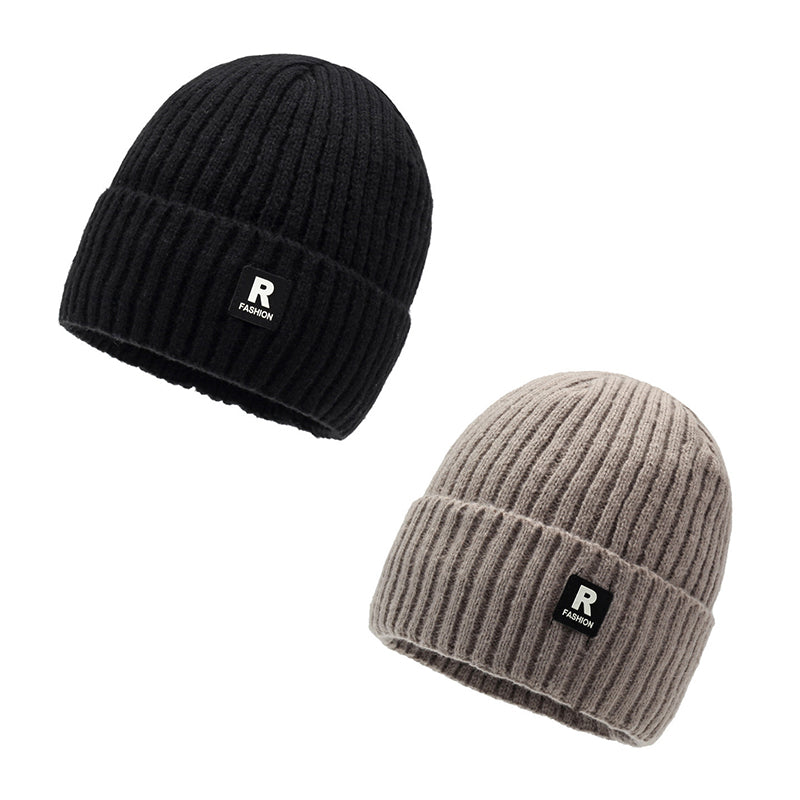 ⏳Liquidation totale⏳Bonnet chaud en maille slouchy pour homme