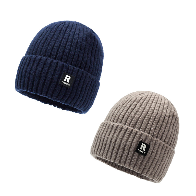 ⏳Liquidation totale⏳Bonnet chaud en maille slouchy pour homme