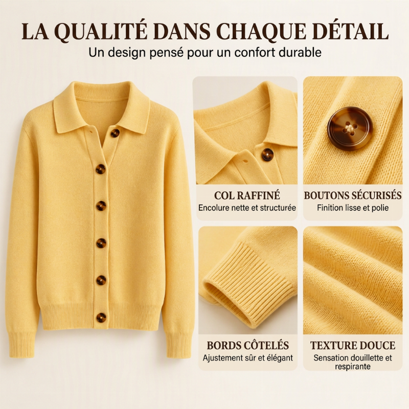 👜 -50 % sur toute la mode femme ! ✨Cardigan tricoté doux et décontracté pour femmes