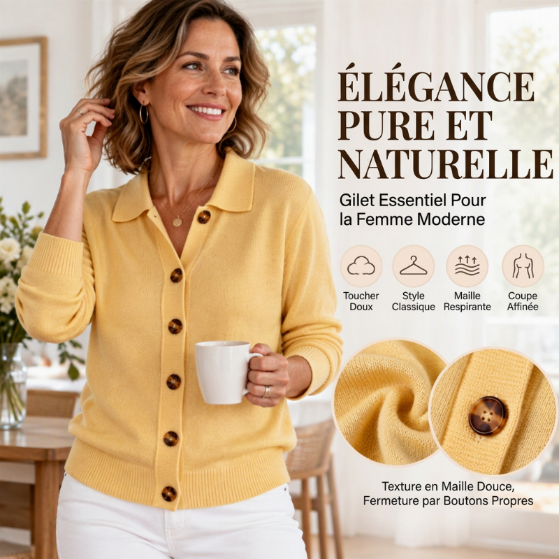 👜 -50 % sur toute la mode femme ! ✨Cardigan tricoté doux et décontracté pour femmes