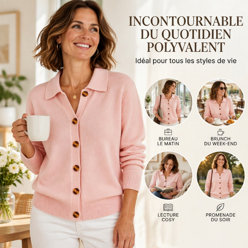 👜 -50 % sur toute la mode femme ! ✨Cardigan tricoté doux et décontracté pour femmes