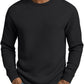 👜 -50 % sur toute la mode femme ! ✨Men's Casual Slim Fit Crew Neck Long Sleeve Sweatshirt