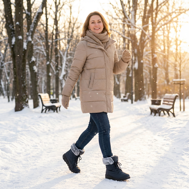 👜 -50 % sur toute la mode femme ! ✨Bottes chaudes et confortables avec semelle antidérapante