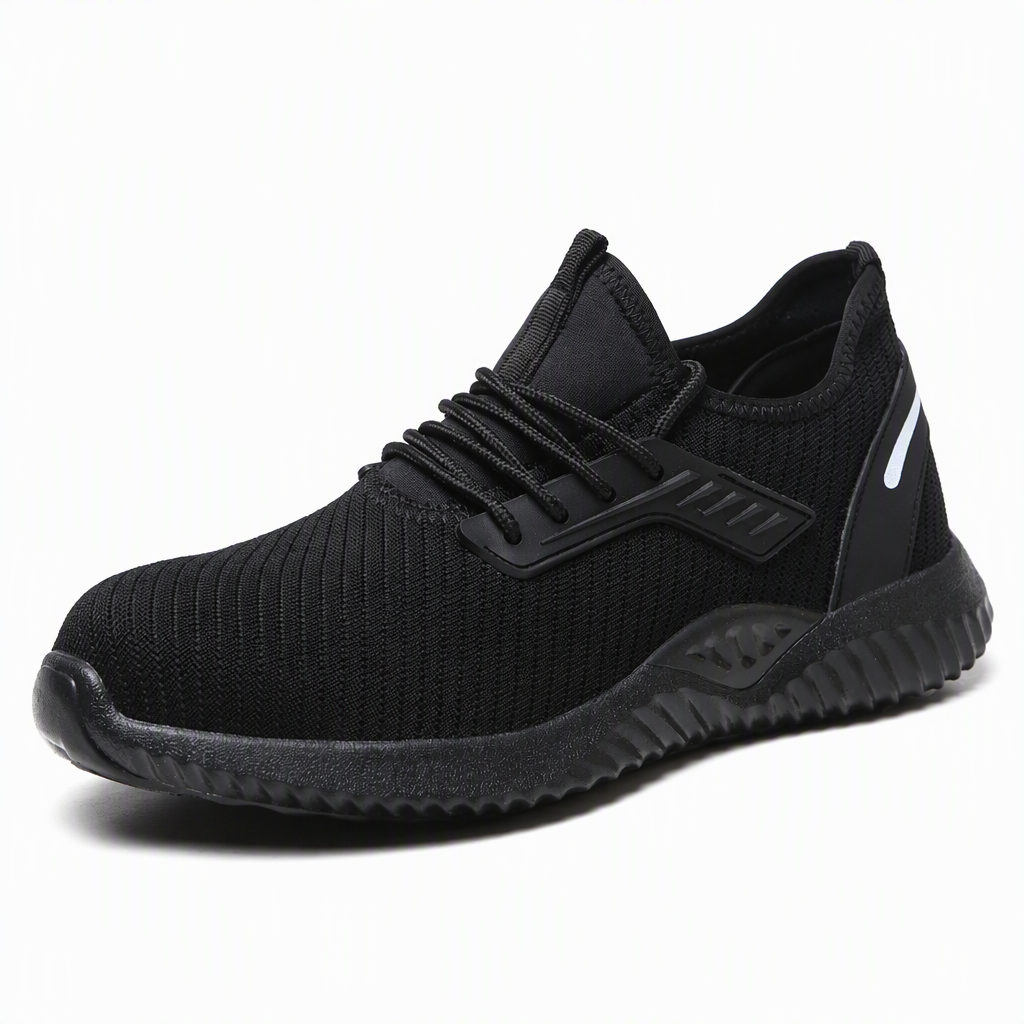 Chaussures de sécurité à embout acier pour homme, Bottines de travail respirantes légères, Chaussures de protection résistantes à la perforation