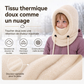 💖Soldes ! Prix cassés💖Cagoule de cyclisme thermique et coupe-vent pour enfants