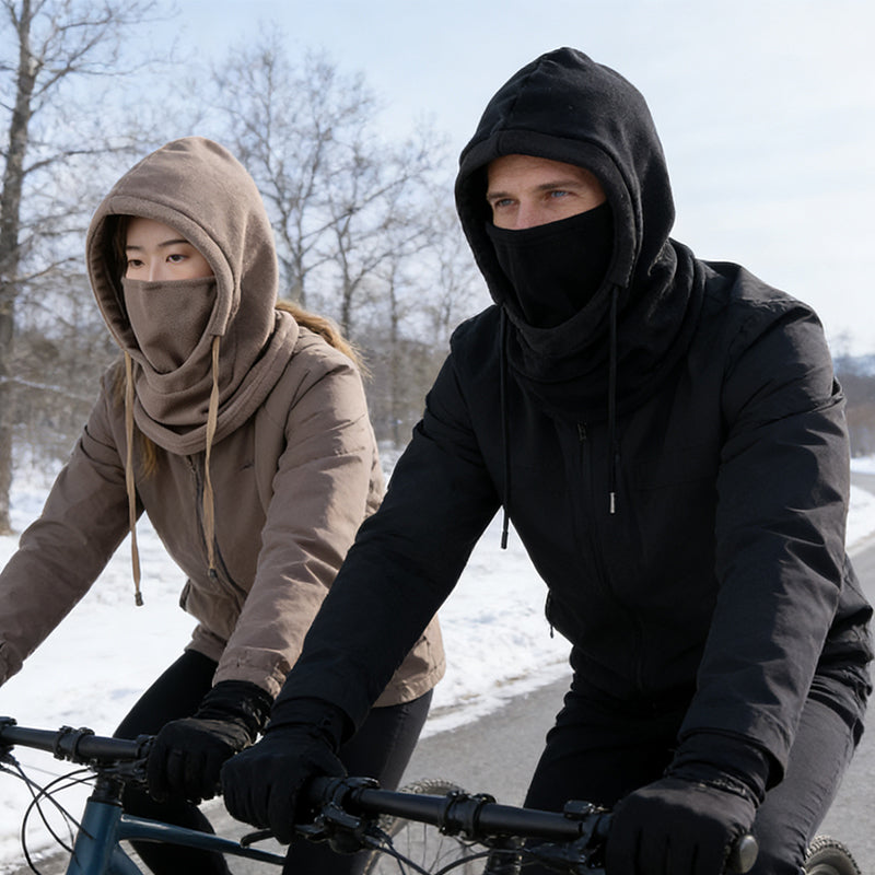 💖Soldes ! Prix cassés💖Masque facial et cagoule thermiques d'hiver tout-en-un