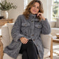 💖Soldes ! Prix cassés💖Manteau thermique douillet mi-long d'hiver pour femme