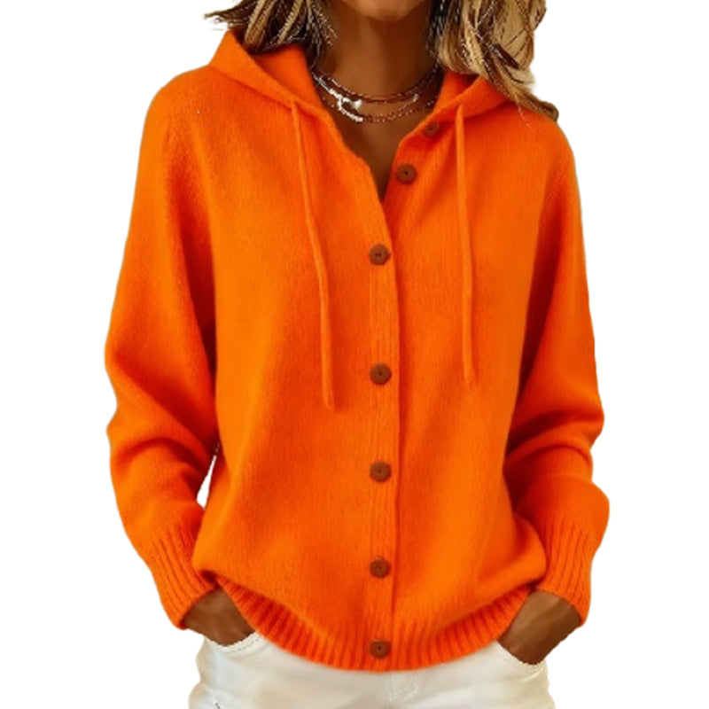 💖Soldes ! Prix cassés💖Cardigan en maille à capuche confortable pour femme