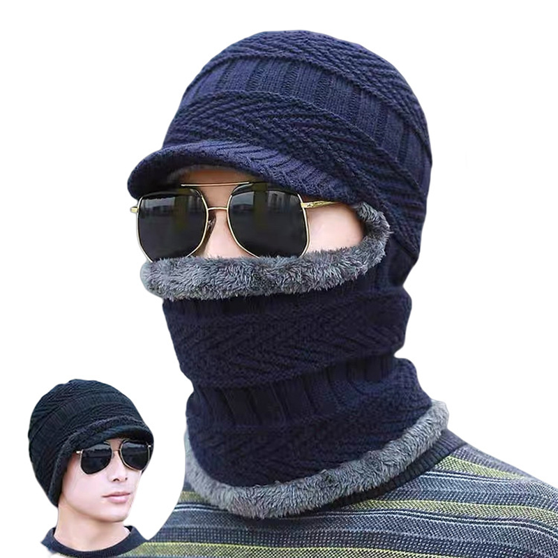 🧢 50% DE RÉDUCTION ! ❄️ Bonnet d'Hiver 3 en 1 – Couvre-Visage Intégré, Tissu Polaire Doux & Cagoule Sportive 🏔️✨