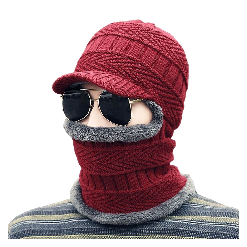 🧢 50% DE RÉDUCTION ! ❄️ Bonnet d'Hiver 3 en 1 – Couvre-Visage Intégré, Tissu Polaire Doux & Cagoule Sportive 🏔️✨