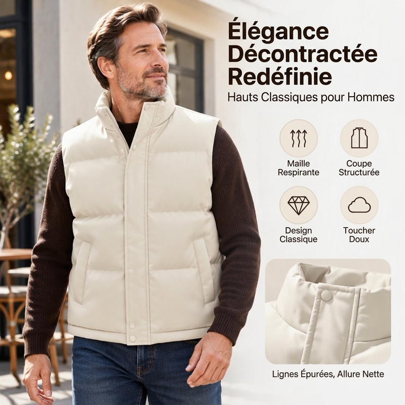🍂Soldes D'Automne : 50 % DE RÉDUCTION🔥Gilet thermique jeunesse à col montant et coupe-vent