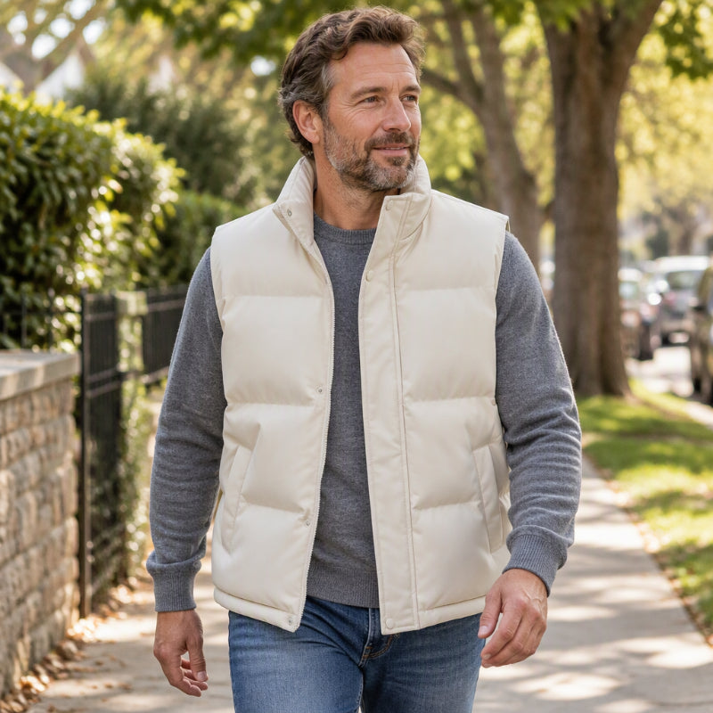 🍂Soldes D'Automne : 50 % DE RÉDUCTION🔥Gilet thermique jeunesse à col montant et coupe-vent