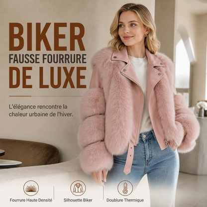 👜 -50 % sur toute la mode femme ! ✨Manteau d'hiver court en fausse fourrure pour femme