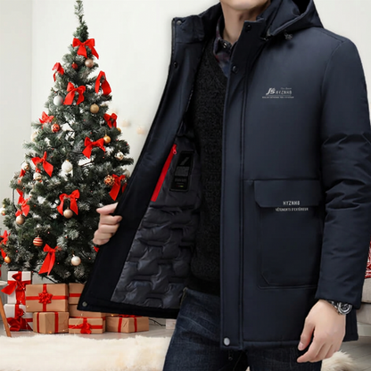 Idée cadeau sympathique*Veste en coton à capuche avec doublure amovible