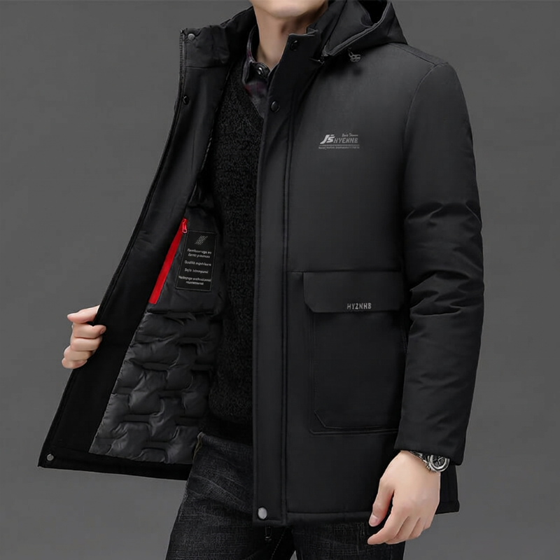 Idée cadeau sympathique*Veste en coton à capuche avec doublure amovible