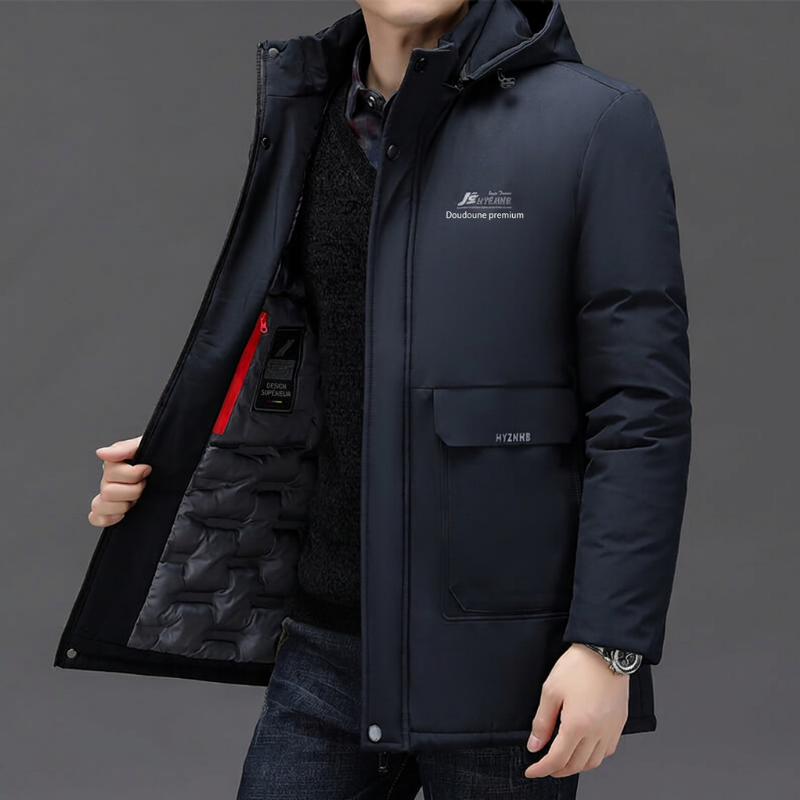 Idée cadeau sympathique*Veste en coton à capuche avec doublure amovible