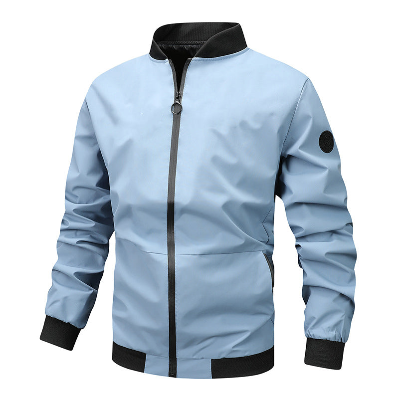 💖Soldes ! Prix cassés💖Blouson bomber décontracté classique pour homme
