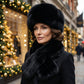 💖Soldes ! Prix cassés💖Ensemble chaud d'hiver : écharpe et bonnet en peluche épaisse