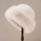💖Soldes ! Prix cassés💖Ensemble chaud d'hiver : écharpe et bonnet en peluche épaisse