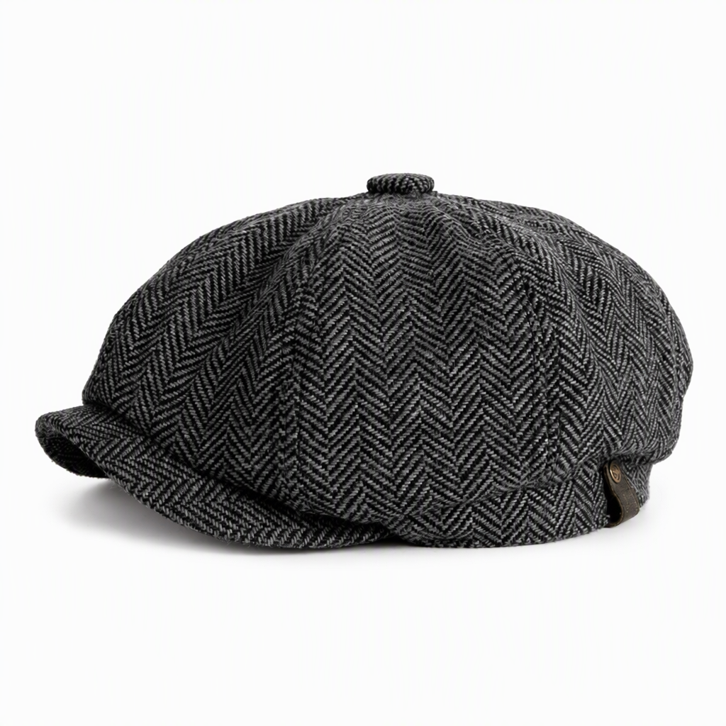 🧢Casquette de peintre vintage, casquette de livreur de journaux octogonale