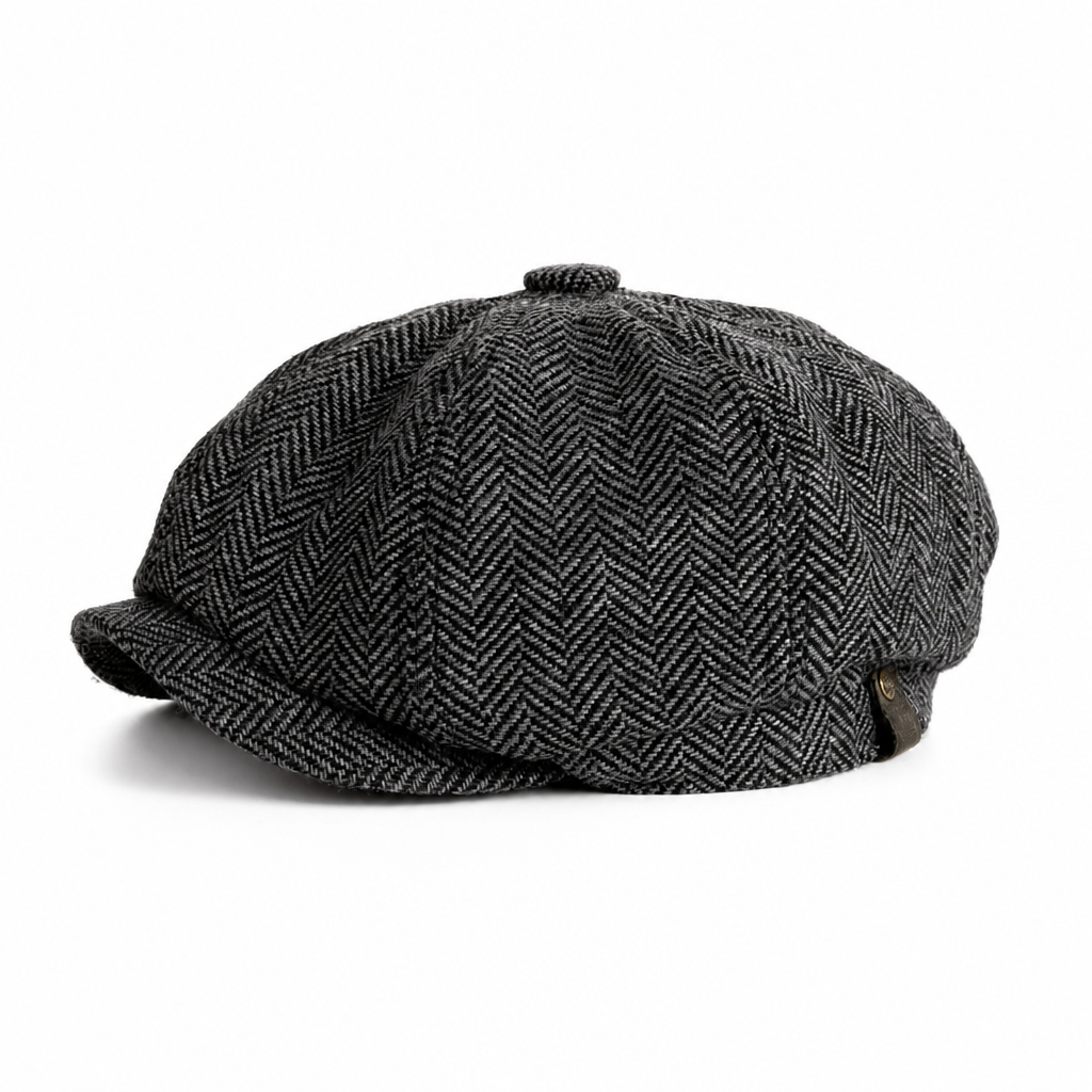 🧢Casquette de peintre vintage, casquette de livreur de journaux octogonale