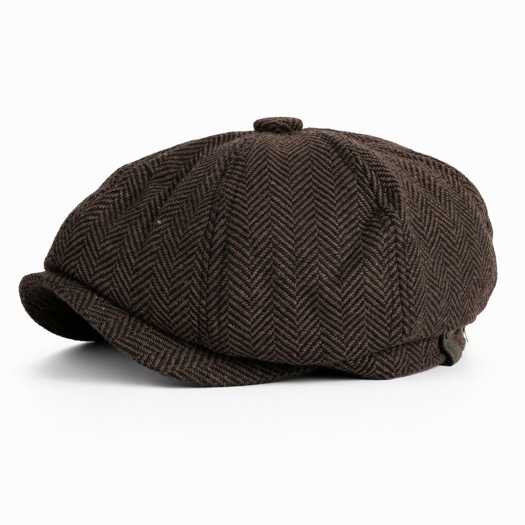 🧢Casquette de peintre vintage, casquette de livreur de journaux octogonale