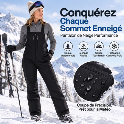 ⏳Liquidation totale⏳Pantalon de ski à bretelles imperméable unisexe