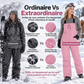 ⏳Liquidation totale⏳Pantalon de ski à bretelles imperméable unisexe