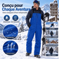 ⏳Liquidation totale⏳Pantalon de ski à bretelles imperméable unisexe